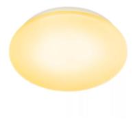 WiZ Adria WiZ Ceiling 17W RD 2700K Dim 871951433805000 Plafonnier LED 12 W blanc chaud blanc Blanc G
