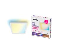 WiZ plafonnier Wi-Fi carré, nuances de blanc, 12W, Blanc, fonctionne avec Alexa, Google Assistant et Apple HomeKit