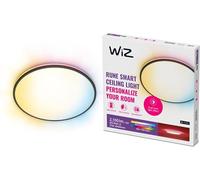 WiZ plafonnier Wi-Fi couleur Rune, 22W, Noir, fonctionne avec Alexa, Google Assistant et Apple HomeKit