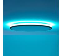 Wiz Plafonnier Rune – Wi‑Fi couleur 22W compatible Alexa, Google Assistant, Apple HomeKit Noir