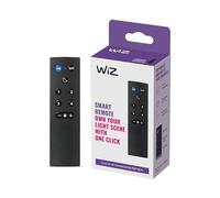 WIZ Smart Button, Télécommande sans fil, Noir, Configurable depuis l'application WIZ, Idéal pour contrôler les lumières connectées de votre maison, salon, chambre et cuisine