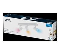 WiZ Spots Connecté Wi-Fi couleur IMAGEO 3x5W 2200-6500K, Blanc, fonctionne avec Alexa, Google Assistant et Apple HomeKit