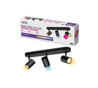 WiZ IMAGEO WiZ Spots 3x5W B 27-65K TW 871951455185500 Plafonnier LED 15 W blanc chaud noir G