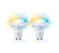 Wiz Tunable White Lot de 2 ampoules LED PAR16 GU10, 2700-6500 K, 4,7 W, 8720169076709, PAR16