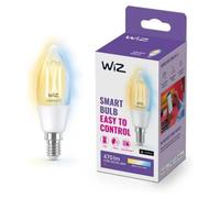 WIZ Whites Bombilla LED Wi-Fi Filamento 4.9W E14 C35 Blanco Regulable