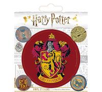 Wizarding World Harry Potter Gryffondor Autocollant en vinyle Multicolore 10 x 12,5 cm