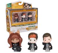 Wizarding World Harry Potter - Micro Magical Moments Lot de figurines de collection « Vielsaft-Trank » avec Harry, Hermione, Ron et boîte de présentation, jouet pour enfants à partir de 6 ans, article