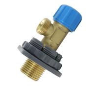 Wjelet Réservoir de chasse d'eau encastré - Vanne d'arrêt WC - Vanne d'angle 3/8" - En laiton - Compatible avec le réservoir de chasse Geberit 240.269.00.1 - Pièce de rechange pour installation de