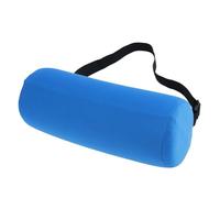 WJIAYAO Oreiller Soutien Lombaire Rouleau de Soutien Lombaire 1/2 pièces | Traversin cylindrique en mousse à mémoire de forme avec sangle élastique, voyage ergonomique(Blue,2PCS)
