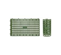 WJIAYAO Protections pour Tronc d'arbre Protecteur de Tronc d'arbre, 1/10 pièces, Couverture réglable en écorce, étui Protection Plastique for Plantes Jardin et Cour