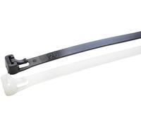 WKK 118157971 118157971 Serre-câble 250 mm 7.60 mm naturel réouvrable, stabilisé aux UV, résistant à lhuile, résistant aux solvants, résistant à lessence 100