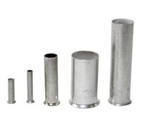 WKK Co 003405 Aderendhülse 0.34 mm² Unisoliert Kupfer 1000 St. - UnIsolierte Aderendhülse - 0,34mm²,Länge 5mm Kupfer Technische Daten: Herst.-Teilenr.: Co 003405 · Herstellerfarbe: Kupfer · Hülsenläng