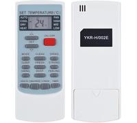 WKOLF YKR-H/002E Kit de télécommande de rechange pour climatiseur AUX MundoClima FanWorld AC YKR-H/002E YKR-H002E YKR-H006E MUPR-12-H5A MUPR-18-H5A MUPR-24-H5A ASW-09-NFH
