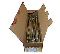 Wkręt-Met KLIMAS sp. z o.o. Vis à tête plate pour construction en bois toutes tailles, tête Torx (lot de 50 pièces 6x300mm TX30)