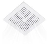 WKZO 97011723 Grille de ventilateur de plafond de salle de bain avec ressorts Pièces de rechange pour ventilateur d'échappement carré ou mural Compatible avec les modèles 663, 670, 671, 675, 688, 689