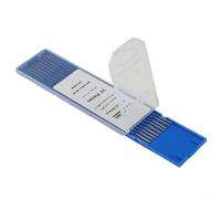 Wl15 Lot de 10 électrodes de soudage tig au lanthane pour acier inoxydable et acier au carbone dans une boîte en plastique avec performance stable pour les petites et moyennes applications de courant