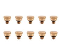 Wlauqueta 10 PièCes 10/24 Filetage Laiton Brumisation Buse Bouchon Basse Pression Atomisation Buse de Brouillard pour SystèMe de Refroidissement ExtéRieur