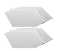 Wlauqueta Lot de 40 feuilles de filtre électrostatique en coton pour nettoyeur d'air Mi - 28 x 12 cm