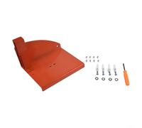Wlinfetity Support mural pour tronçonneuses en métal pour charges lourdes MS250 MS251 MS170 MS171 MS172 Rangement peu encombrant Orange Kit de montage inclus
