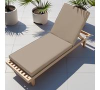 WLXFF Coussin Bain Soleil, Coussin Chaise Longue Coussins pour Jardin Coussin Transat RéSistant à l'eau, Coussin Transat Exterieur, Coussin Rocking Chair, Matelas pour Chaise Longue,No13,188X58X8CM