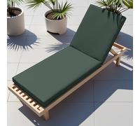 WLXFF Coussin Bain Soleil, Coussin Chaise Longue Coussins pour Jardin Coussin Transat RéSistant à l'eau, Coussin Transat Exterieur, Coussin Rocking Chair, Matelas pour Chaise Longue,No4,193X56X5CM