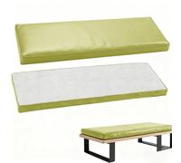 WLXFF Coussin De Banc pour IntéRieur Et ExtéRieur, Assise Coussin pour Banc De Mobilier Terrasse Canapé, Cuir Coussin De Banc Antiderapant, pour Terrasse, Balcon, Banquette,No9,140X45X5CM