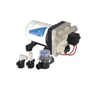WM aquatec Pompe à membrane sous pression WMMP12-116 avec débit élevé en fonctionnement sans pulsation - Pompe à eau potable automatique adaptée pour camping-cars, caravanes, bateaux, etc. - Fabriqué