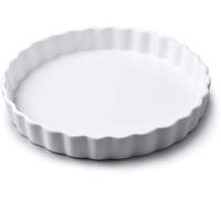 WM Bartleet & Sons 1750 T161 Plat à Tarte Rond Traditionnel Porcelaine (22cm) - Blanc
