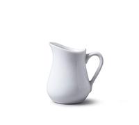 WM Bartleet & Sons 1750 TSET21 Crémiers à Ventre Traditionnel en Porcelaine, Blanc, 100ml