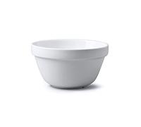 Wm Bartleet & Sons Bassine à pudding traditionnelle en porcelaine Blanc 13 cm/375 ml