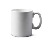 WM Bartleet & Sons Grande tasse à café, grande tasse de 1 pinte parfaite pour le thé, la soupe et le café, 100% porcelaine - Blanc