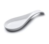 WM Bartleet & Sons T135 1750 Repose-cuillère traditionnel en porcelaine - 25 cm - Blanc