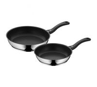 Ensemble de poêles DEVIL, set de 2 pc, argenté, acier inoxydable, WMF