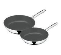 Wmf 0741609990 lot de 2 poêle en cromargan avec revêtement en céramique G