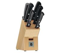 WMF 1874706030 Classic Line Bloc de Couteau 7 pièces, Kit Couteau Coffret, Porte-Couteaux