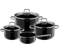 WMF 3201019232 WMF Topf-Set Silit Silargan® Elegance schwarz 4-tlg., 4 Set