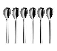 WMF Cuillères à café Nuova, grande 15,5 cm, inox Cromargan poli, lave-vaisselle, lot de 6