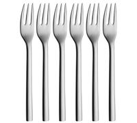 WMF Fourchettes à dessert NUOVA 6 pièces Acier inoxydable Gris