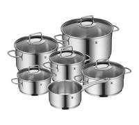 WMF Set de casseroles Astoria 6 pièces Induction Acier inoxydable poli Cromargan