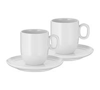 Tasse à café avec soucoupe BARISTA, set de 2 pc, blanc, WMF