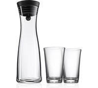 Carafe à eau BASIC 1,0 l avec deux verres à eau, WMF