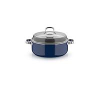 WMF Cocotte 28cm FUSIONTEC MINERAL PRO Tim Raue Bleu Foncé bleu marine