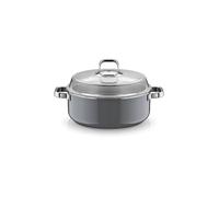 WMF Cocotte avec couvercle en verre FUSINTEC MINERAL PRO 6ml/28cm Platinum gris