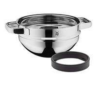 WMF Compact Cuisine Bol bain-marie empilable 20 cm Bol mélangeur en acier inoxydable Cromargan poli Passe au lave-vaisselle