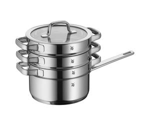 WMF Compact Cuisine Stielkasserolle mit Deckel, 20 cm 8910000130 4000530710802