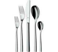 WMF Ménagère Palermo 30 pièces acier inoxydable Cromargan poli pour 6 personnes, couteau monobloc