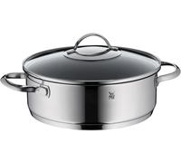 WMF Devil Servier-Schmorpfanne mit Glasdeckel, 24 cm 3201114802 4000530762429