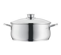 WMF Faitout bas Diadem Plus – acier inoxydable 18/10 avec couvercle 20 cm