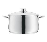 WMF Faitout haut avec couvercle Diadem Plus - Acier inoxydable 18/10 24 cm