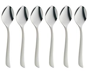 WMF Espressolöffel-Set 6-teilig Virginia Cromargan protect® teilmattiert 3201112958 4000530644206